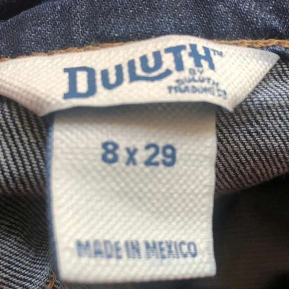 Duluth Daily Denim mid rise slim leg womens sz 8 New with tags - Picture 9 of 10